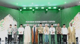 Presiden Joko Widodo menghadiri Resepsi Peringatan Hari Lahir ke-101 Nahdlatul Ulama di Universitas Nahdlatul Ulama (UNU) Yogyakarta, Kabupaten Sleman, Daerah Istimewa Yogyakarta, Rabu (31/1/2024). Foto: BPMI Setpres