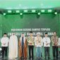 Presiden Joko Widodo menghadiri Resepsi Peringatan Hari Lahir ke-101 Nahdlatul Ulama di Universitas Nahdlatul Ulama (UNU) Yogyakarta, Kabupaten Sleman, Daerah Istimewa Yogyakarta, Rabu (31/1/2024). Foto: BPMI Setpres