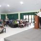 Wakil Wali Kota Batam Amsakar Achmad saat menjadi pemateri pada pelantikan dan seminar nasional pemuda di Asrama Haji Batam, Sabtu (3/2/2024). Foto: INIKEPRI.COM