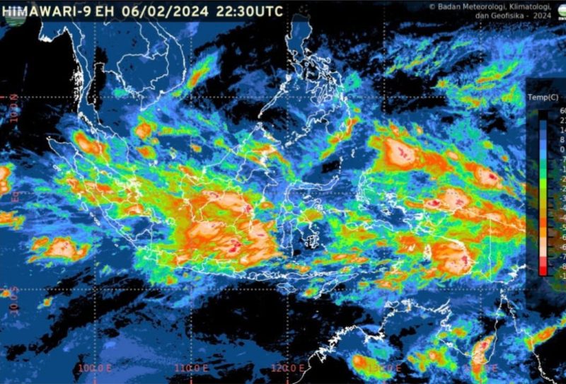 Badan Meteorologi, Klimatologi, dan Geofisika (BMKG) memperkirakan kondisi cuaca akan cukup dinamis saat Pemilihan Umum (Pemilu) pada 14 Februari 2024, sehingga perlu menjadi perhatian untuk warga masyarakat. Foto: BMKG