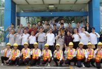 Wakil Wali Kota Batam Amsakar Achmad menghadiri Graduation Apprenticeship Batch 2 And Kick Off Meeting Apprenticeship Batch 3 di PT Cladtek. Foto: INIKEPRI.COM