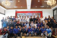 Wakil Wali Kota Batam Amsakar Achmad hadir di Harpekindo dan HUT SPSI ke-51 tahun. Foto: INIKEPRI.COM