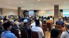 Sebanyak 200 mubaligh dan mubalighoh di kota Tanjungpinang ikuti pelatihan peningkatan kapasitas bersama bagian Kesejahteraan Rakyat (Kesra) Sekretariat Daerah Kota Tanjungpinang. Foto: Diskominfo Tanjungpinang
