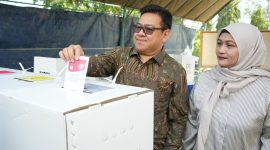 Pemilihan Umum (Pemilu) 2024 di Ibu Kota Nusantara (IKN) berlangsung lancar, kondusif, dan aman. Penyelenggaraan Pemilu di IKN ini menjadi sejarah baru. Foto: Otorita IKN
