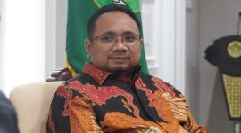 Menteri Agama Yaqut Cholil Qaumas. Foto: Humas Kemenag