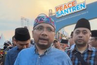 Menteri Agama (Menag) Yaqut Cholil Qoumas menyampaikan Paus Fransiskus akan berkunjung ke Indonesia pada 3 September 2024 mendatang. Foto: Humas Kemenag