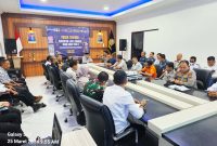 Jumlah penumpang arus mudik pada lebaran idul fitri 1445 H/2024 M diprediksi akan bertambah di banding tahun sebelumnya. Untuk itu perlu diantisipasi lonjakan arus penumpang baik yang datang maupun berangkat pada arus mudik lebaran 2024. Foto: Diskominfo Kepri