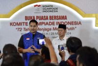 Menteri Pemuda dan Olahraga Republik Indonesia (Menpora RI) Dito Ariotedjo berharap persiapan antara Kemenpora, atlet dan federasi Indonesia menuju Olimpiade 2024 Paris diintensifkan. Menpora Dito juga ingin federasi dan atlet menerapkan penggunaan sport science hingga sport psikologi. Foto: Kemenpora