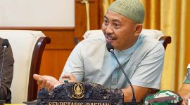 Sekretaris Daerah Provinsi (Sekdaprov) Kepri Adi Prihantara memimpin rapat koordinasi wilayah (Rakorwil) untuk persiapan kunjungan Wakil Presiden Republik Indonesia K.H Ma’ruf Amin ke Ibukota Provinsi Kepulauan Riau Tanjungpinang. Rapat dipaksakan akan di Gedung Daerah, Selasa (12/3/2024) dan dihadiri oleh seluruh FKPD. Foto: Diskominfo Kepri