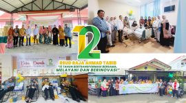 RSUD Raja Ahmad Tabib Provinsi Kepulauan Riau tepat berusia 12 tahun pada hari Kamis, (29/2/2024) yang lalu. Foto: Diskominfo Kepri
