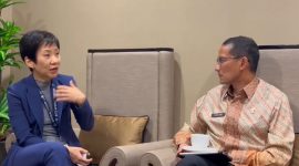 Menparekraf RI Sandiaga Salahuddin Uno saat bertemu Menteri Keberlanjutan dan Lingkungan sekaligus Pejabat Menteri Perdagangan dan Industri Singapura, Grace Fu Hai Yien dalam kunjungannya ke Singapura, Jumat (8/3/2024) lalu. Foto: Biro Komunikasi Kemenparekraf