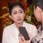 Ketua Bidang Promosi dan Humas Dewan Kerajinan Nasional (Dekranas), Dina Budi Arie, saat menghadiri HUT Dekranas ke-44 di Rumah Karya Asri, Jakarta, pada Minggu (3/3/2024). Foto: Humas Kominfo