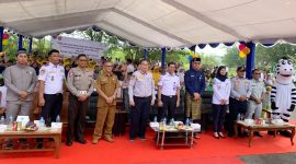 Pemko Tanjungpinang mengapresiasi Balai Pengelola Transportasi Darat (BPTD) Kelas II Provinsi Kepri yang telah memilih Tanjungpinang sebagai wilayah untuk sosialisasi keselamatan jalan kepada anak usia dini. Foto: Diskominfo Tanjungpinang