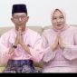 Wakil Wali Kota Batam Amsakar Achmad dan istri Erlita Sari. Foto: INIKEPRI.COM