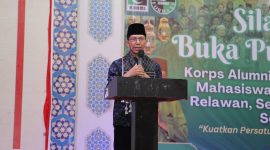 Wakil Wali Kota Batam Amsakar Achmad di buka bersama yang diselenggarakan oleh MD KAHMI Batam. Foto: INIKEPRI.COM