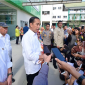 Presiden Joko Widodo usai usai meninjau RSUD Sultan Syarif Mohamad Alkadrie, Kota Pontianak, Provinsi Kalimantan Barat, pada Kamis (21/3/2024). Foto: BPMI SETPRES