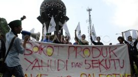 Boikot terhadap produk-produk terafiliasi Israel di Indonesia berakibat pada munculnya disinformasi yang berupaya menepis keterkaitan produk mereka dengan negara zionis Israel yang saat ini sedang melakukan genosida di Gaza, Palestina. Foto: Istimewa