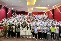 Sebanyak 268 pelajar tingkat SMA/SMK di Tanjungpinang bersaing untuk menjadi calon anggota pasukan pengibar bendera pusaka (Paskibraka) di Tanjungpinang tahun 2024. Foto: Diskominfo Kepri