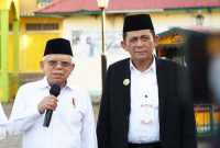 Gubernur Kepulauan Riau saat mendampingi Wakil Presiden RI Ma'ruf Amin berkunjung ke Pulau Penyengat, Tanjungpinang. Foto: Diskominfo Kepri
