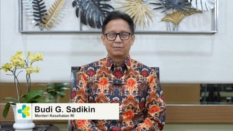 Menteri Kesehatan Budi Gunadi Sadikin. Foto: Tangkapan Layar Youtube Kemenkes