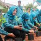 Gerakan Tanam Cabai Nasional (Gertam) serentak pada peringatan Hari Kesatuan Gerak PKK ke-52 tahun 2024 di Kebun PKK kota Tanjungpinang. Foto: Diskominfo Kepri