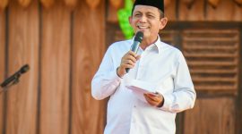 Gubernur Kepulauan Riau Ansar Ahmad saat menghadiri menutup Gelaran Kepulauan Riau Ramadhan Fair (Kurma) 2024 bertempat di Tugu Sirih Tanjungpinang, Alun – Alun Gurindam 12, Tepi Laut, Kota Tanjungpinang. Foto: Diskominfo Kepri