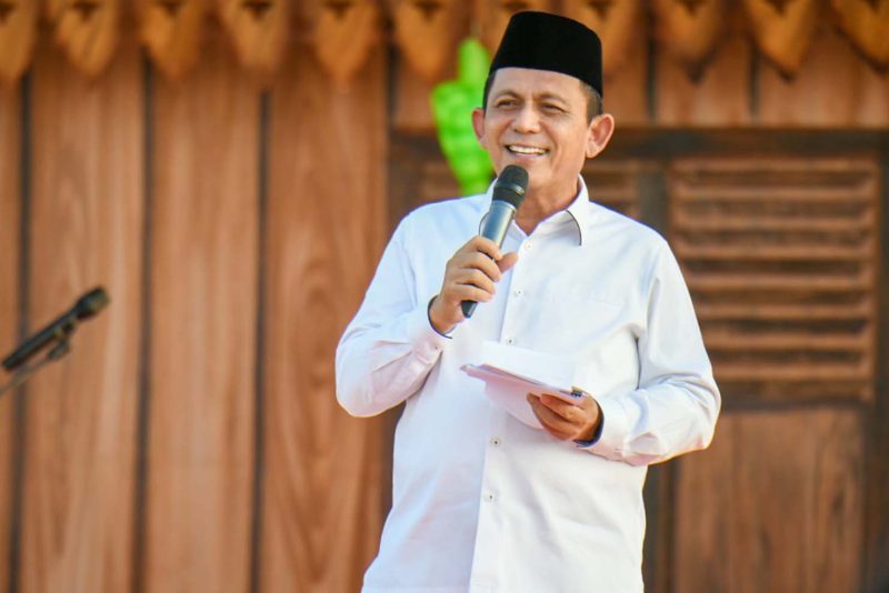 Gubernur Kepulauan Riau Ansar Ahmad saat menghadiri menutup Gelaran Kepulauan Riau Ramadhan Fair (Kurma) 2024 bertempat di Tugu Sirih Tanjungpinang, Alun – Alun Gurindam 12, Tepi Laut, Kota Tanjungpinang. Foto: Diskominfo Kepri