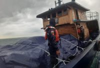 KM. ARSYI II. berhasil digagalkan unit patroli yang terdiri dari Kantor Bea Cukai Batam, Bea Cukai Kantor Wilayah Khusus Bea Cukai Kepulauan Riau dan Kantor Pusat DJBC. Foto: INIKEPRI.COM