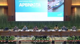 Menteri Keuangan (Menkeu) Sri Mulyani Indrawati mengumumkan bahwa Anggaran Pendapatan dan Belanja Negara (APBN) per akhir Maret 2024 mengalami surplus sebesar Rp8,1 triliun atau 0,04 persen terhadap Produk Domestik Bruto (PDB). Foto: Istimewa