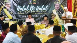 Gubernur Kepulauan Riau H. Ansar Ahmad yang juga Ketua Dewan Pembina Lembaga Adat Melayu (LAM) Kepri, masih dalam suasana Syawal 1445 H, mengajak masyarakat untuk saling Maaf-Memaafkan, sebagai penggugur dosa di masa lalu. Foto: Diskominfo Kepri