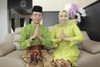 Wakil Wali Kota Batam Amsakar Achmad dan Istri Erlita Sari. Foto: INIKEPRI.COM