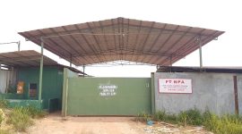 Lokasi gudang milik PT NPA. Foto: INIKEPRI.COM
