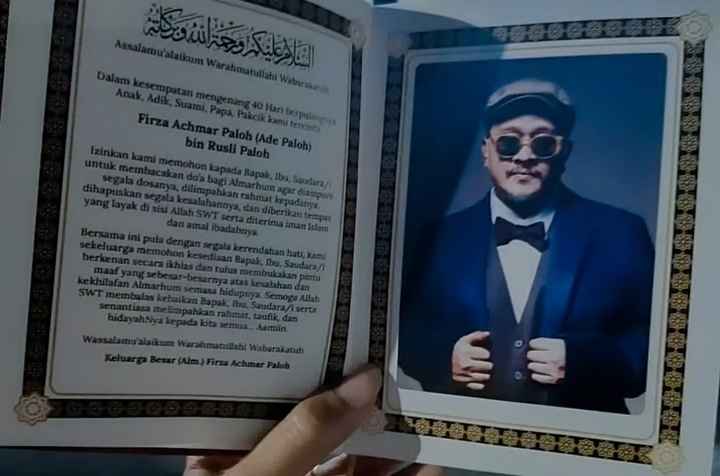 40 harian mengenang kepergian Vocalis Band Sore, Firza Amar Paloh. Foto: INIKEPRI.COM