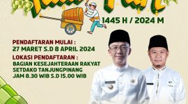 Pemerintah Kota Tanjungpinang telah membuka pendaftaran untuk peserta yang mengikuti pawai takbir Idul Fitri keliling tahun 2024. Foto: Diskominfo Tanjungpinang