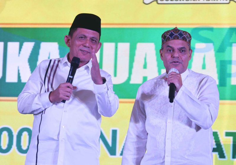 Keluarga Besar Partai Golkar Provinsi Kepri kembali mengelar agenda rutin berbuka puasa bersama 2.000 anak yatim piatu, bertempat di Ballroom Restoran Golden Prawn, Bengkong, Kota Batam, Minggu (7/4/2024). Foto: Diskominfo Kepri