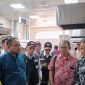 Tim Pemantau Itjen Kemenag bersama Menteri Agama memantau persiapan operasional haji. Foto Istimewa/Humas Kemenag