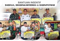 Pemerintah Provinsi Kepulauan Riau mulai tahun ini memberikan insentif bagi petugas Babinsa, Bhabinkamtibmas, dan Babinpotmar yang bertugas di provinsi ini. Foto: Diskominfo Kepri