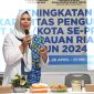 Dalam rangka peningkatan kapasitas pengurus Badan Kontak Majelis Taklim (BKMT) di tingkat Kabupaten/Kota se Provinsi Kepulauan Riau, BKMT Provinsi Kepulauan Riau mengadakan kegiatan peningkatan kapasitas pengurus BKMT Kabupaten/Kota se Provinsi Kepulauan Riau tahun 2024. Foto: Diskominfo Kepri