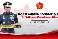 Panglima TNI Jenderal TNI Agus Subiyanto dalam kunjungan kerjanya ke Provinsi Kepulauan Riau didampingi Pangkogabwilhan I dan Gubernur Ansar Ahmad direncanakan akan menyerahkan bantuan sosial 1.598 paket sembako kepada masyarakat. Foto: Diskominfo Kepri