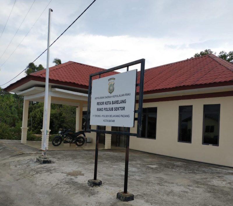 Mako Polsub Sektor Pulau Terong. Foto: INIKEPRI.COM