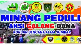 Flyer aksi galang dana 