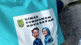 Goodie bag pelatihan pengolahan hasil perikanan di Belakangpadang. Foto: INIKEPRI.COM