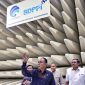 Menteri Komunikasi dan Informatika (Menkominfo), Budi Arie Setiadi, dalam Kunjungan Pengecekan Persiapan Peresmian IDTH di BBPPT Tapos, Depok, Provinsi Jawa Barat, pada Jumat (3/5/2024). Foto: Humas Kemenkominfo 