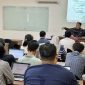Anggota KY Binziad Kadafi saat menjadi dosen tamu Bidang Studi Hukum Tata Negara (HTN) di Fakultas Hukum Universitas Indonesia. Foto: Dok KY