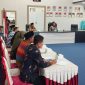 Sekretaris Daerah (Sekda) Kota Tanjungpinang, Zulhidayat, memimpin rapat checking akhir Musabaqah Tilawatil Quran dan Hadis (MTQH) X tingkat Provinsi Kepulauan Riau (Kepri) tahun 2024 di Kota Batam, Kamis (16/5/2024). Foto: Diskominfo Kepri
