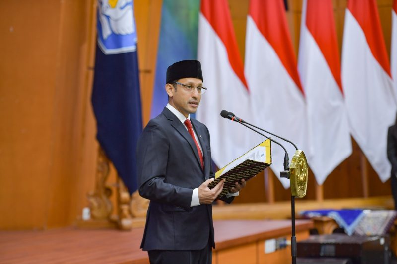 Menteri Pendidikan, Kebudayaan, Riset, dan Teknologi (Mendikbudristek), Nadiem Anwar Makarim. Foto: Dok Kemendikbudristek