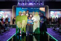 Fashion Show FESyar Sumatera 2024 Road to Indonesia International Modest Fashion Festival (IN2MF) 2024 di Hotel Marriot Kota Batam. Foto: Diskominfo Kepri