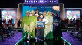 Fashion Show FESyar Sumatera 2024 Road to Indonesia International Modest Fashion Festival (IN2MF) 2024 di Hotel Marriot Kota Batam. Foto: Diskominfo Kepri