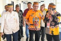 Gubernur Kepri Ansar Ahmad saat menghadiri Pembukaan MUSWIL IV BPW KKSS Kepri di CK Hotel Tanjungpinang, Sabtu (25/5/2024). Foto: Diskominfo Kepri
