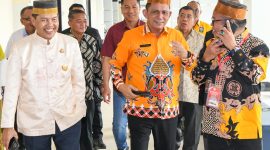 Gubernur Kepri Ansar Ahmad saat menghadiri Pembukaan MUSWIL IV BPW KKSS Kepri di CK Hotel Tanjungpinang, Sabtu (25/5/2024). Foto: Diskominfo Kepri